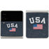 USA with American Flag Galaxy Z Flip3 5G Skin